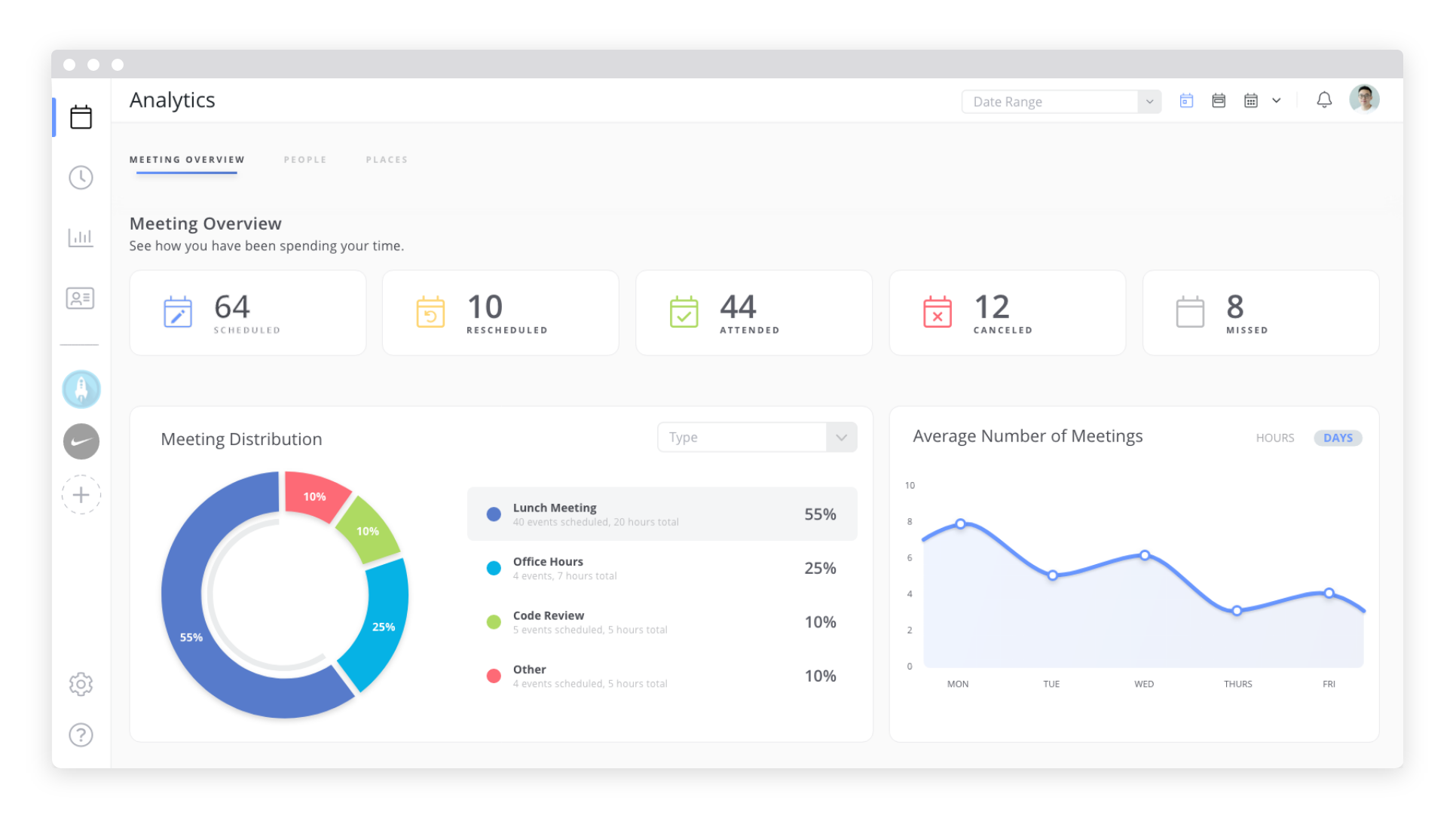 Calendar scheduling tool