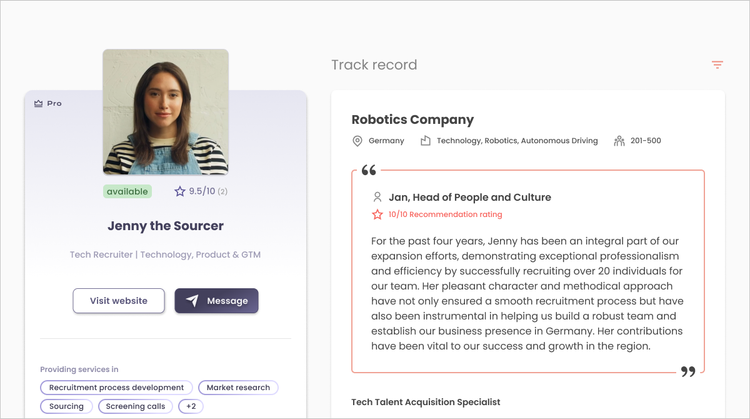 How to make the most of your Relancer profile